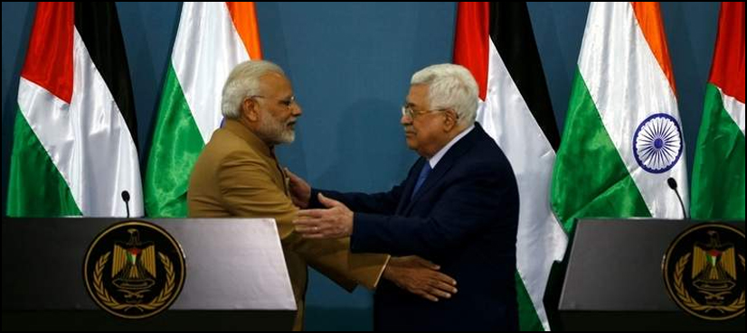 مودی کی فلسطین آمد، سرمایہ کاری کے معاہدوں پر دستخط