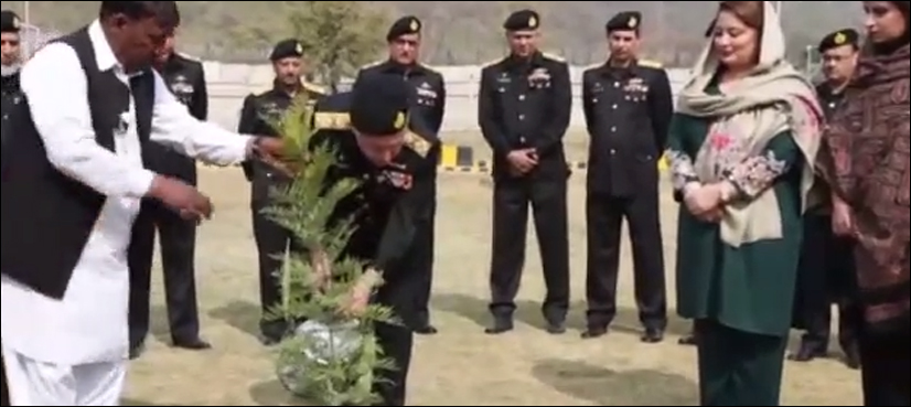پاک بحریہ کے زیراہتمام موسم بہارکی شجرکاری مہم کا افتتاح