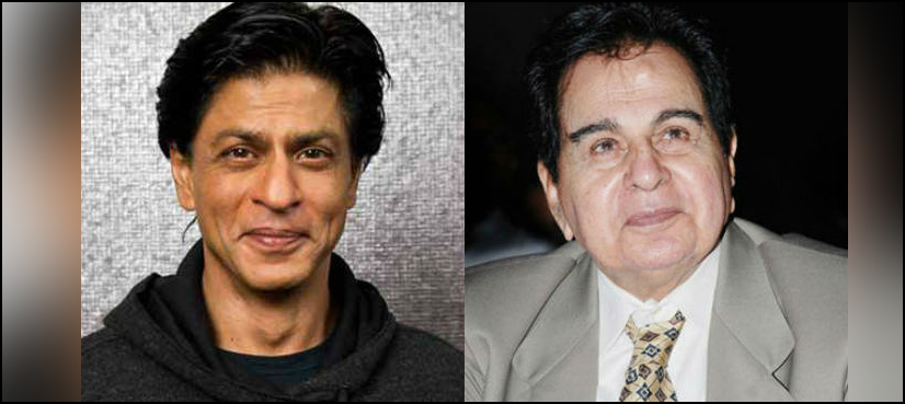 کنگ خان کی لیجنڈ اداکار دلیپ کمار کے گھر آمد