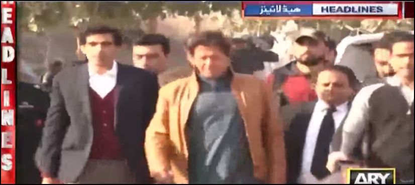 ایس ایس پی تشدد کیس: عمران خان کی انسداد دہشت گردی عدالت میں پیشی