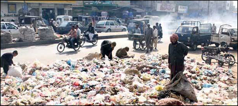 حکومت سندھ نے کراچی میں مقررہ جگہ کے علاوہ کچرا پھینکنے پر پابندی لگادی