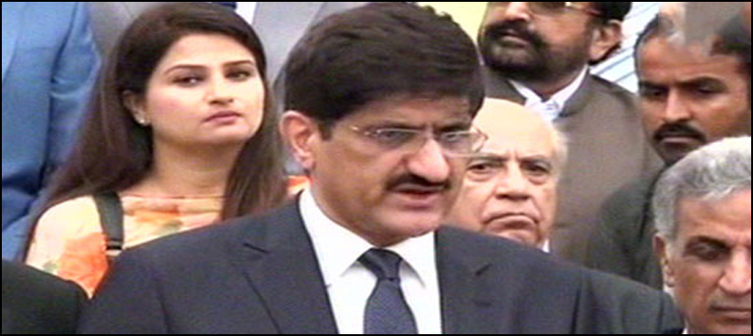 نوازشریف مسلم لیگ ن کی شکست کاالزام پیپلزپارٹی کونہ دیں، مرادعلی شاہ