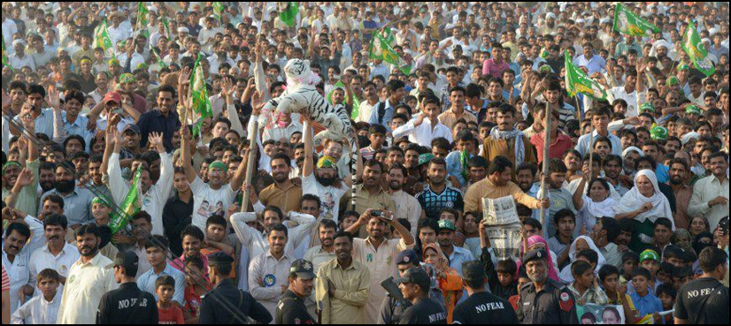 گوجرانوالہ میں ن لیگ کا جلسہ‘ تیاریاں جاری