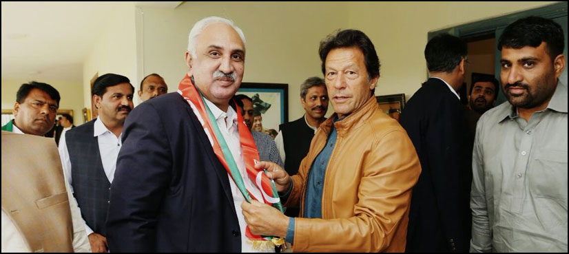 مسلم لیگ ن کے ایم پی اے نصراللہ گھمن نے پی ٹی آئی میں شمولیت اختیارکرلی