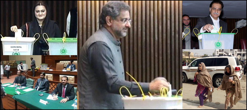سینیٹ انتخابات کے لیے پولنگ کا وقت ختم، ووٹوں کی گنتی شروع