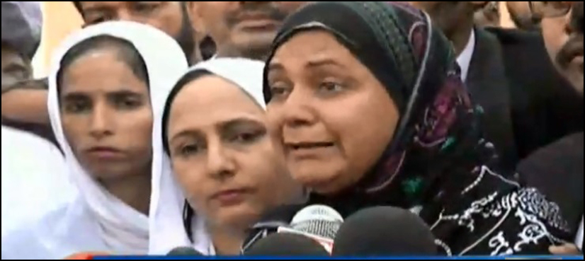 بیس سال قید کے بعد اسماء نواب گھر پہنچ گئیں، رقت انگیز مناظر