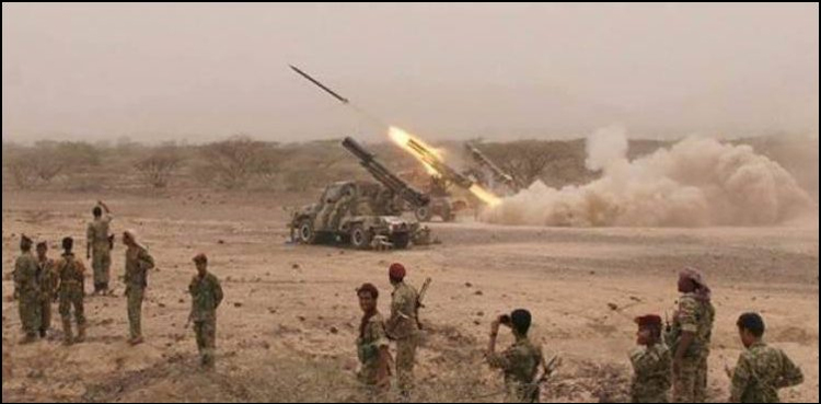 حوثی باغیوں کا بیلسٹک میزائل سے حملہ، سعودی فورسز نے ناکام بنا دیا