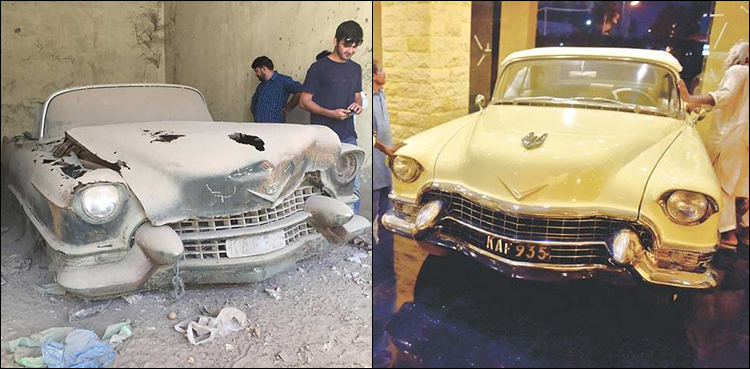 مادرِ ملت فاطمہ جناح کے زیر استعمال گاڑیاں اصلی حالت میں واپس آگئیں