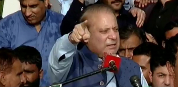 پھانسی دے دی جائے، مگر ووٹ کی عزت پامال نہیں ہونے دوں گا: نواز شریف