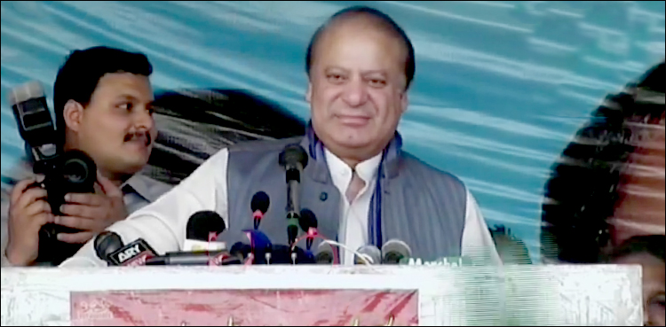 انھوں نے مجھے نکال کر پاکستان کی ترقی کا پہیہ روک دیا: نواز شریف