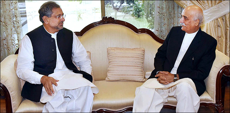 نگراں وزیراعظم کون ہوگا ؟  وزیراعظم اوراپوزیشن لیڈرکی چھٹی ملاقات بھی بے نتیجہ