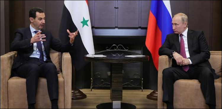 بشار الاسد کی سوچی میں روسی صدر پیوٹن سے ملاقات