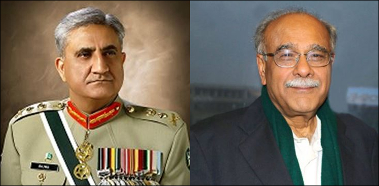 آرمی چیف کا چیئرمین پی سی بی کے لیے تعریفی خط