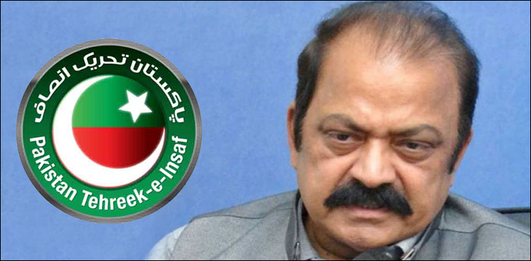 خواتین سے متعلق ہتک آمیز الفاظ کا استعمال، تحریک انصاف کا رانا ثناءاللہ 50 ملین روپے ہرجانے کا نوٹس