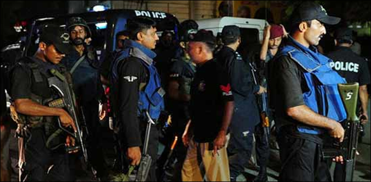 کراچی : احسن آباد انڈسٹریل ایریا میں مبینہ پولیس مقابلہ‘ 2 ملزمان گرفتار