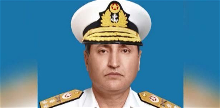 پاکستان امن پسند ملک ہے، ہمسایوں سے اچھے تعلقات کا خواہاں ہے، نیول چیف