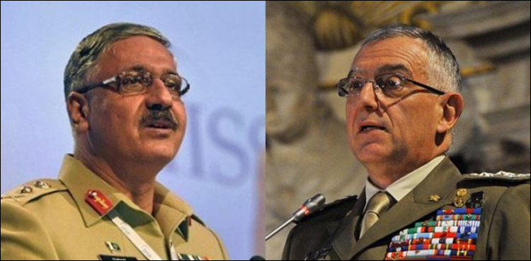 چیئرمین جوائنٹ چیفس آف اسٹاف کا دورہ اٹلی‘  اٹالین چیف آف ڈیفنس سےملاقات