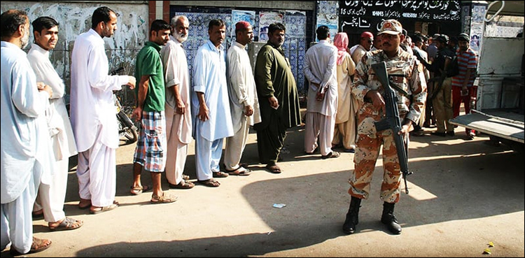 سزا یا شکست کا خوف : ن لیگ کا الیکشن کے روز پاک فوج کی تعیناتی پراعتراض