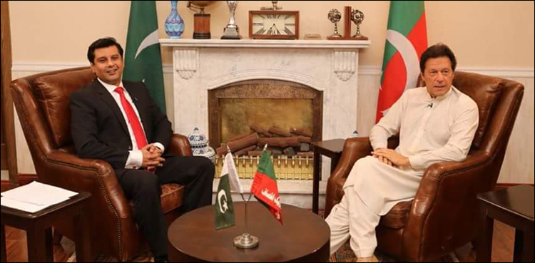 زلفی بخاری کیلئے کسی کو فون نہیں کیا، بلاوجہ مسئلہ بنا دیا گیا، عمران خان