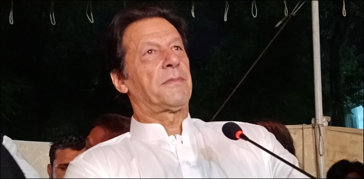 کراچی کے عوام اپنے مستقبل کے لیے 25 جولائی کو بلے پر ٹھپہ لگائیں: عمران خان