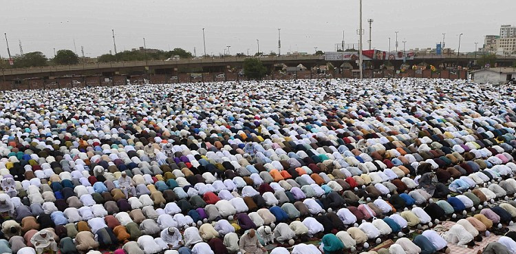 کراچی کی بڑی مسجدوں اور عید گاہوں میں عید الفطر کی نماز کے اوقات