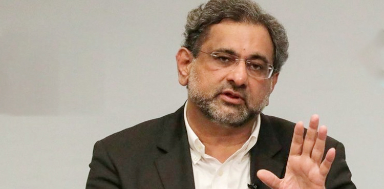 ڈیمز چندے کے پیسوں سے نہیں بنتے، شاہد خاقان عباسی