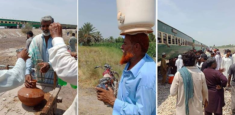 محراب پور: مہمان نوازعلاقوں‌ مکینوں‌ نے ویرانے میں‌ پھنسے مسافروں‌ کی مشکل آسان کر دی