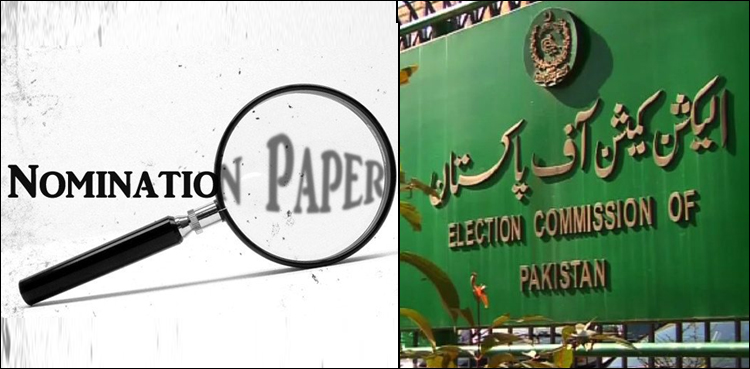 عام انتخابات کیلئے کاغذات نامزدگی کے اجراء اور وصولی کا آغاز