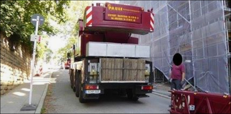 جرمنی میں غائب ہونے والی 48 ٹن وزنی کرین مصر سے برآمد