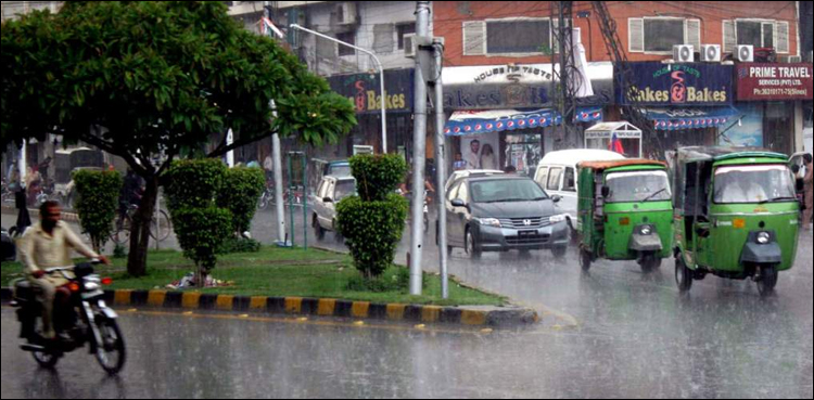 لاہورسمیت پنجاب کےمختلف شہروں میں بارش‘ موسم خوشگوار ہوگیا