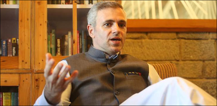 پہلے کشمیریوں کو جیپ کے آگے باندھ کر گھمایا جاتا تھا، اب سیدھا جیپ چڑھادی جاتی ہے، عمرعبداللہ