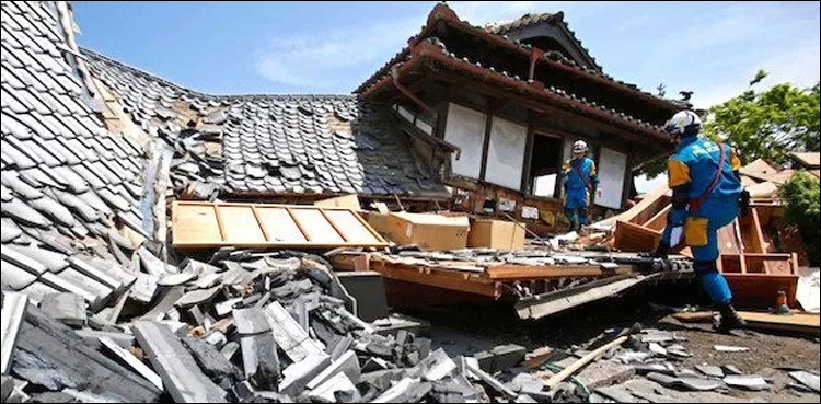 جاپان میں 6.1 شدت کے زلزلے نے نظامِ زندگی درہم برہم کردیا