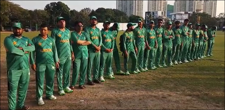 پاکستان کی بلائنڈ کرکٹ ٹیم نے سری لنکا کو شکست دے دی