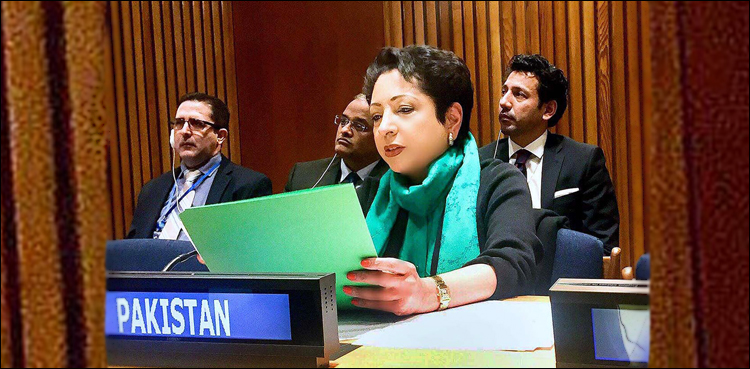 ملیحہ لودھی نے اقوام متحدہ کے انڈر سیکرٹری جنرل برائے پیس آپریشنز سے ملاقات
