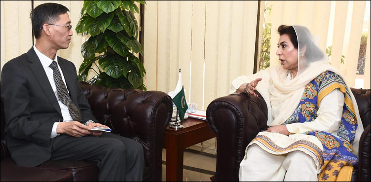 فہمیدہ مرزا، چینی سفیرملاقات: باہمی دلچسپی کے امور سے متعلق تعاون بڑھانے پر اتفاق