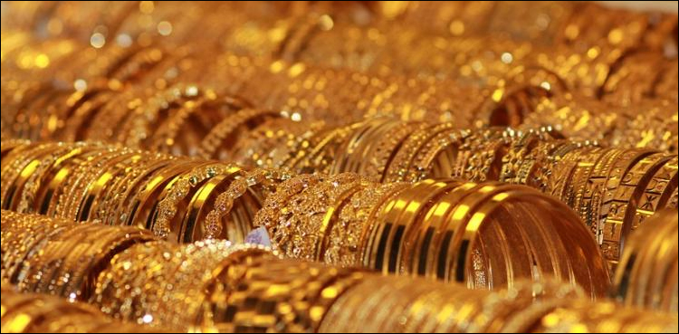 سونے کی فی تولہ قیمت میں 200 روپے کا اضافہ، چاندی کی قیمت مستحکم
