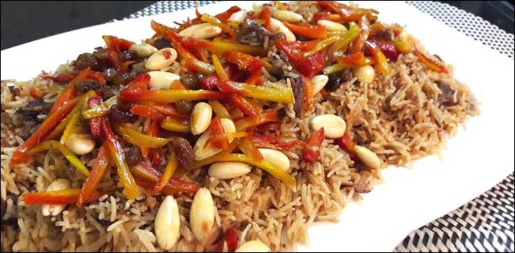 کابلی پلاؤ ۔ میٹھے اور نمکین کا لذیذ امتزاج