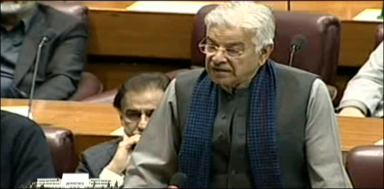 بھارت کی موجودگی میں اوآئی سی میں نہ جانے کا  فیصلہ درست ہے، خواجہ آصف