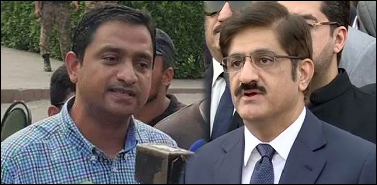 چیخیں وزیر اعلیٰ ہاؤس سندھ سے آ رہی ہیں، مراد علی شاہ کی پریس کانفرنس پر خرم شیر زمان کا رد عمل
