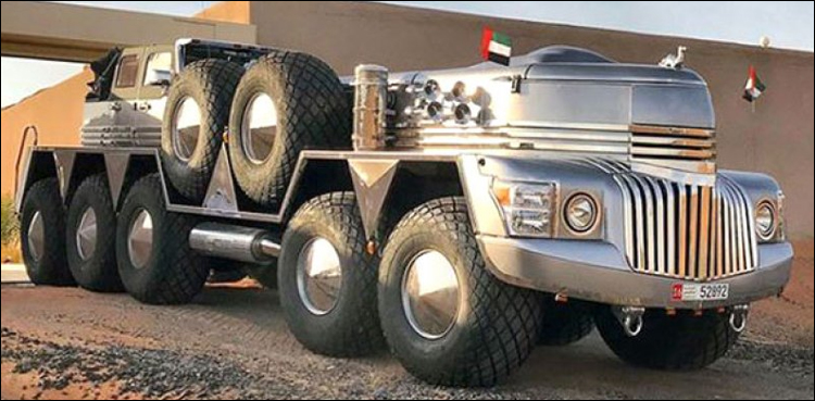 ابوظبی کے شیخ‌ حمد بن حمدان نے دنیا کی طویل ترین ایس یو وی بنالی