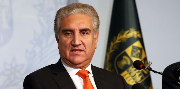 وزیر خارجہ شاہ محمود  سے امریکہ کے مشیر قومی سلامتی کا ٹیلیفونک رابطہ