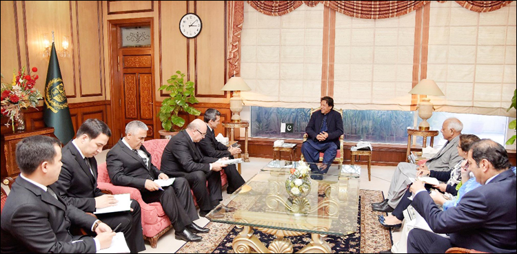 وزیرِ اعظم عمران خان سے ترکمانستان کے وزیر خارجہ کی ملاقات