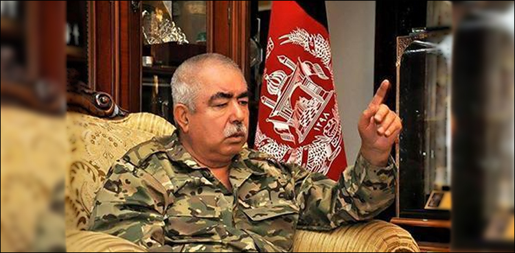 افغان نائب صدر عبدالرشید دوستم قاتلانہ حملے میں محفوظ، چار محافظ ہلاک