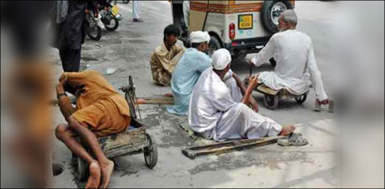 لاہور پولیس نے کریک ڈاؤن میں 42 بھکاری گرفتار کر لیے