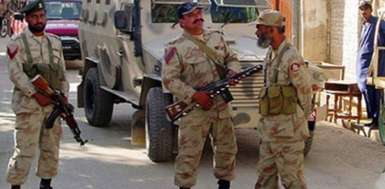 آپریشن ردالفساد : دو دہشت گرد اور تین سہولت کار گرفتار، ملزمان سے اسلحہ برآمد