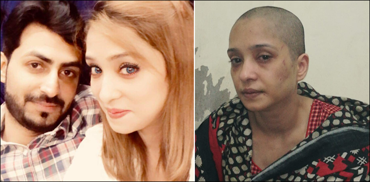 لاہور، رقص نہ کرنے پر خاتون پر شوہر کا تشدد، شیریں مزاری کا نوٹس، شوہر اور ملازم گرفتار