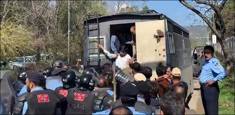نیب پیشی پر ہنگامہ آرائی، پیپلزپارٹی کے کارکنان کو رہا کرنے کا حکم