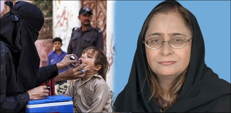 کراچی میں پولیو وائرس کے خاتمے پر توجہ مرکوز کرنے کی اشد ضرورت ہے، ڈاکٹر عذرا پیچوہو