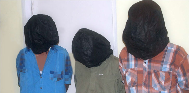 کراچی، 3 شہروں میں وارداتوں کی سنچری کرنے والے 3 کارندے گرفتار