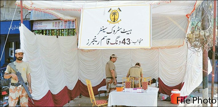 کراچی میں 115 ہیٹ اسٹروک سینٹرز قائم